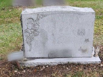 Vintage marble slab — after restoration